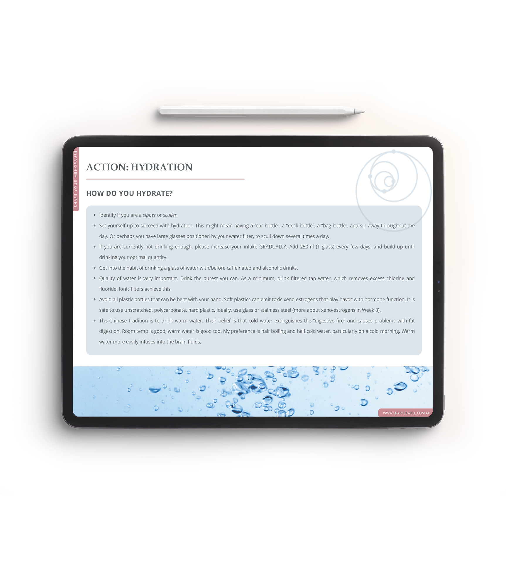 SYM-tracking-chart tablet